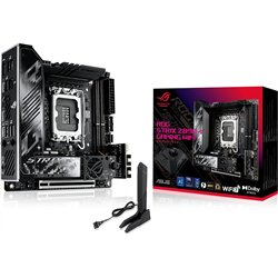 ASUS Intel ROG Strix Z890-I Gaming WiFi Mini-iTX motherboard, 10+1+2+1 power stages, DDR5 slots, PCIe 5.0 w/full support for nex
